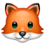 Tilki emoji Whatsapp