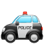 Polis arabası emoji