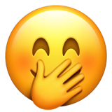 Eliyle ağzını kapatan yüz