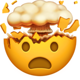 Kafası patlayan emoji