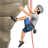 dağcı kişi: açık cilt tonu