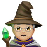 büyücü: orta açık cilt tonu