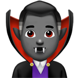 erkek vampir: orta koyu cilt tonu