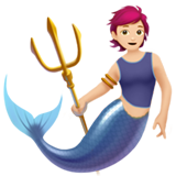 balık insan: açık cilt tonu