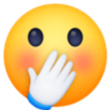 Eliyle ağzını kapatan yüz - Facebook