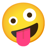 Çılgın surat - Noto Color Emoji