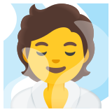 Buhar odasındaki kişi - Noto Color Emoji