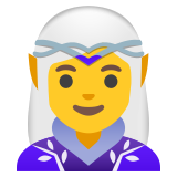 Kadın elf - Noto Color Emoji