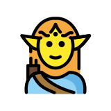 Erkek elf - OpenMoji