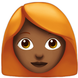 kadın: orta koyu cilt tonu kızıl saç