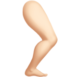 bacak: açık cilt tonu