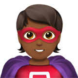 süper kahraman: orta koyu cilt tonu