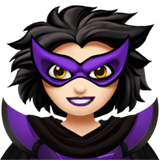 kadın süper kötü: açık cilt tonu