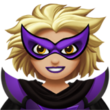 kadın süper kötü: orta açık cilt tonu