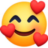 3 kalpli gülümseyen yüz - Facebook