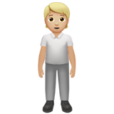 ayakta duran kişi: orta açık cilt tonu