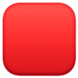 Kırmızı kare - Facebook