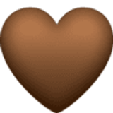 Kahverengi kalp - Facebook