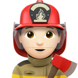 itfaiyeci: açık cilt tonu