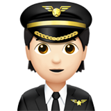 pilot: açık cilt tonu