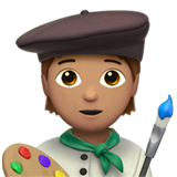 ressam: orta cilt tonu