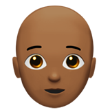 yetişkin: orta koyu cilt tonu kel