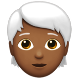 yetişkin: orta koyu cilt tonu beyaz saç