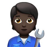 tamirci: koyu cilt tonu