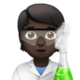 bilim insanı: koyu cilt tonu