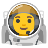 Astronot - Noto Color Emoji