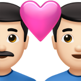 kalpli çift: erkek erkek açık cilt tonu