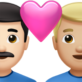 kalpli çift: erkek erkek açık cilt tonu orta açık cilt tonu