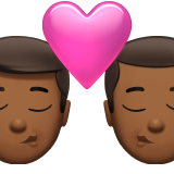 öpücük: erkek erkek orta koyu cilt tonu