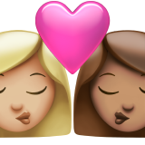 öpücük: kadın kadın orta açık cilt tonu orta cilt tonu