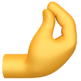 kıstırma hareketi yapan parmaklar