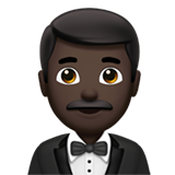 smokinli erkek: koyu cilt tonu