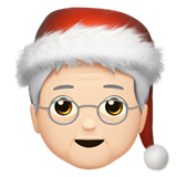 cinsiyet belirtmeyen noel karakteri: açık cilt tonu