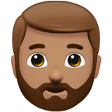 erkek: orta cilt tonu sakal