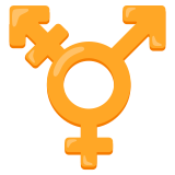 Transgender sembolü - Noto Color Emoji
