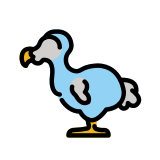 Dodo kuşu - OpenMoji