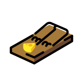 Fare kapanı - OpenMoji