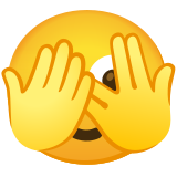 Gizlice bakan yüz - Noto Color Emoji