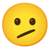 Yamuk ağızlı yüz - Noto Color Emoji