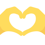 Kalp oluşturan eller - Twitter / X