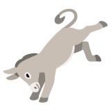 Eşek - Noto Color Emoji