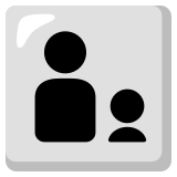 Aile: yetişkin, çocuk - Noto Color Emoji