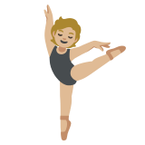 bale dansçısı: orta açık cilt tonu