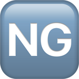 NG emoji