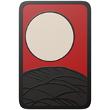 Japon çiçek kartı sembolü