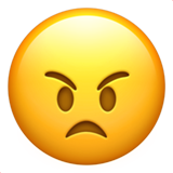 Sinirlenen emoji